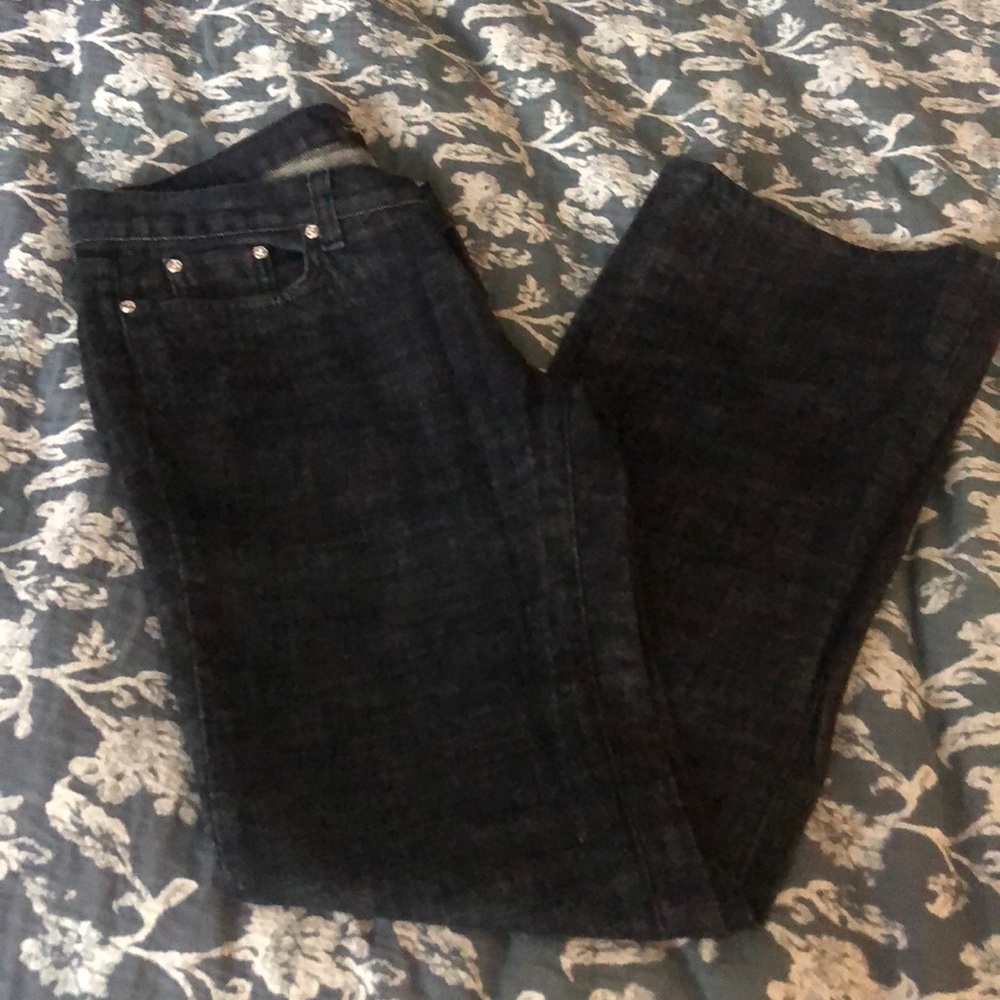 Bebe Premium Rhinestone bootcut 31 - Picture 7 of 16